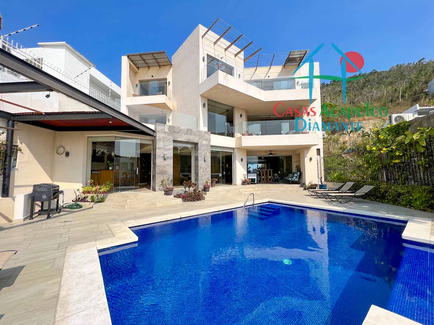 Joyas de Brisamar Vista de la Bruma 3 - Terraza con alberca 1